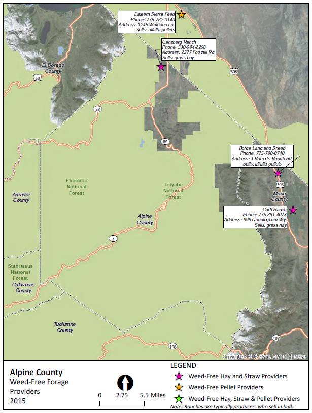 WFF Providers in Alpine County.