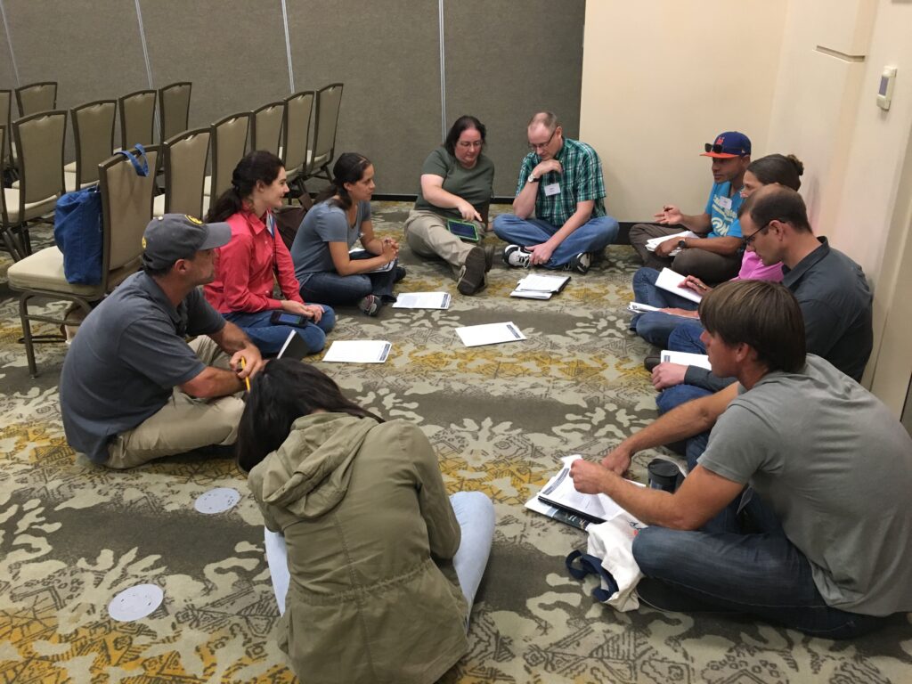 2019 Symposium Speakers breakout group BMP training Alene Spindel