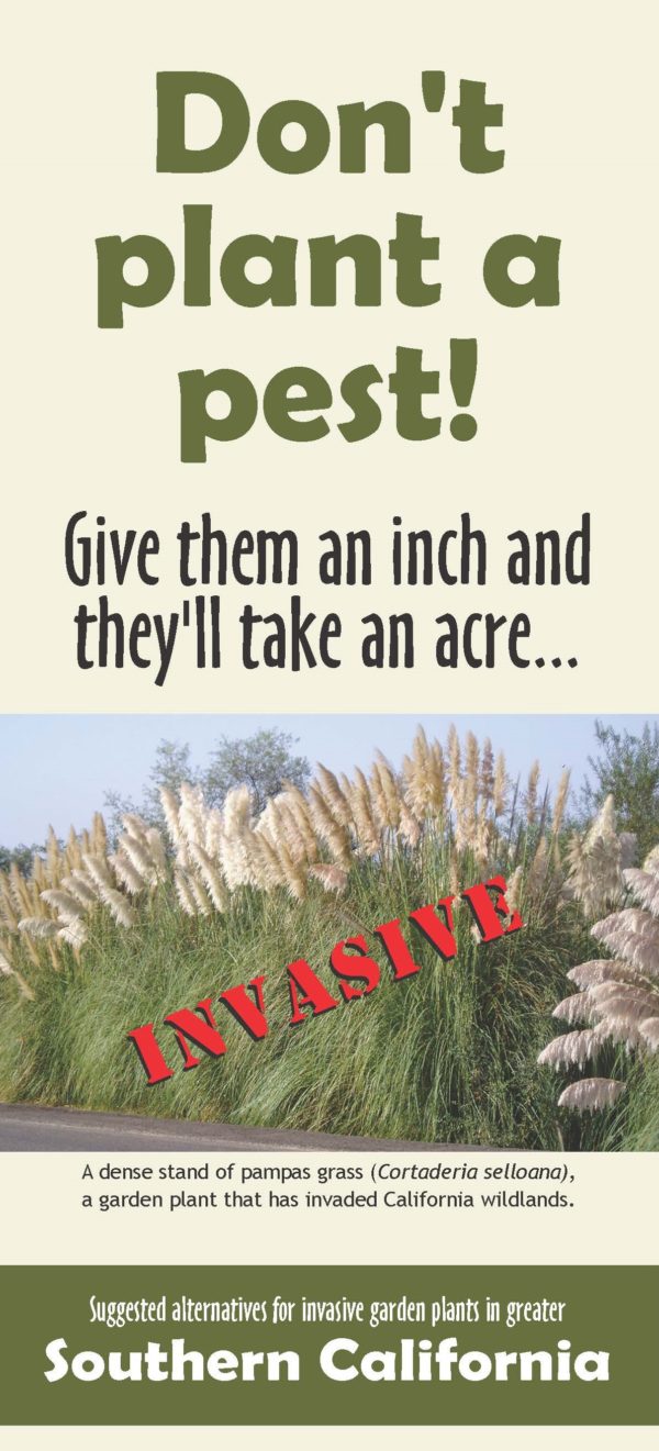 Don't Plant a Pest Southern California Brochure
